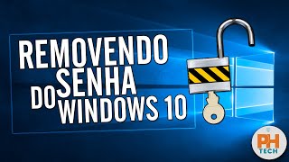 Como remover a senha do Windows 10 [upl. by Lanie462]