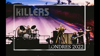 The Killers  Imploding the Mirage tour  London 2022 [upl. by Alston]