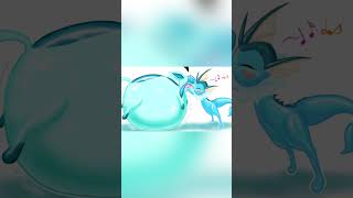 GlaceonampVaporeon【My Artwork】 [upl. by Aihtnys]