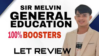 GENERAL EDUCATION NEW BOOSTER DRILLS LET REVIEWER 2024 [upl. by Viveca433]