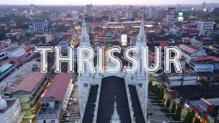 Thrissur City Timelapse [upl. by Ecinnaj]