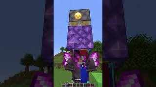 Improving Armor vs Powering Emoji Reaction shorts minecraft meme [upl. by Calvinna]