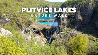 Plitvice Lakes National Park  Nature Walk 2  Croatia  FPV  4K [upl. by Annocahs]