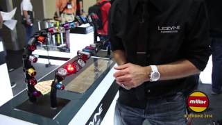 Interbike 2014 Lezyne KTV Zecto Drive Auto Macro Drive Duo Lights and Control Drive C02 Pump [upl. by Naic]