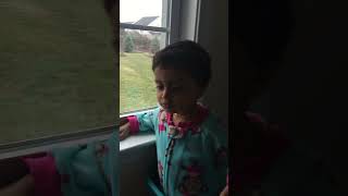 15 year old baby sees her first snow baby babygirl cutebaby babysnow babyexpressions [upl. by Brinna190]