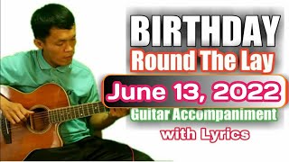 BIRTHDAY Song ROUND THE LAY Minus One Mananita Song with Lyrics  Happy Birthday Song Acoustic [upl. by Launcelot]