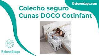 ►COLECHO SEGURO con las CUNAS DOCO sleeping COTINFANT 🍼 Bebemálaga 🍼 [upl. by Ellery]