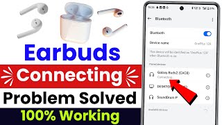 earbuds connecting problem  earbuds connect nahi ho raha hai  bluetooth earbuds connection problem [upl. by Churchill145]