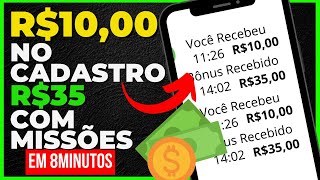 Receba R10 Agora BANCOS DIGITAIS PAGANDO PARA SE CADASTRAR  APPS PAGANDO NO CADASTRO 2021 [upl. by Aicinod]