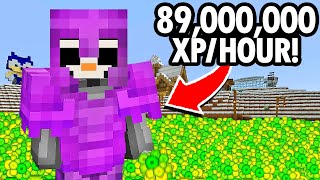 I Built the Worlds Fastest XP Farm in Minecraft Hardcore [upl. by Niatsirt]