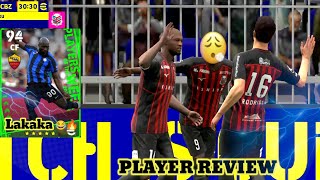 Romelu Lukaku 🤯 potw 99 rated card  Player review  gameplay🔥 efootball2025football [upl. by Enrika]