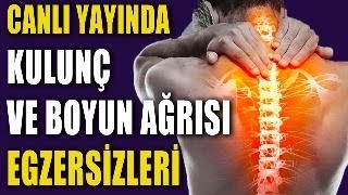 CANLI YAYINDA BOYUN VE KULUNÇ AĞRISI EGZERSİZLERİ aktifizyo boyunağrısı kulunçağrısı [upl. by Deonne]