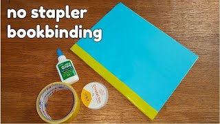 DIY BOOKBINDING softbound [upl. by Wilder63]