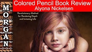 coloured pencil painting portraits  Alyona Nickelsen  review Jason Morgan wildlife art [upl. by Harehs]