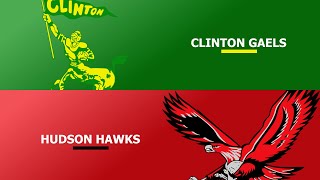 Hudson Hawks Football Highlights vs Clinton 91324 [upl. by Nosraep]