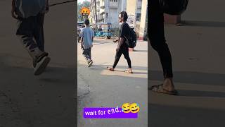 Blind boy funny video🧑‍🦯😂shortvideo viralvideo funnyvideo publickprank youtubeshorts comedy [upl. by Adnilreb958]