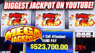 3 MASSIVE JACKPOTS ON BLAZING 7s HIGH LIMIT SLOT MACHINE ➜ I THREW UP FROM THIS WIN [upl. by Lebasiram]