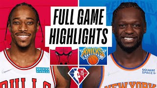 BULLS at KNICKS  FULL GAME HIGHLIGHTS  December 2 2021 [upl. by Erin234]