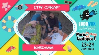 Paris Est Ludique 2018  Interview Kaedama [upl. by Rockefeller152]