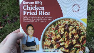 Chef Esther Choi quotKorean BBQ Chicken Fried Ricequot Meal Review [upl. by Herzel]