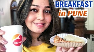 PUNE FOOD  Breakfast Must visit Irani Cafes amp Pune Bakeries [upl. by June]