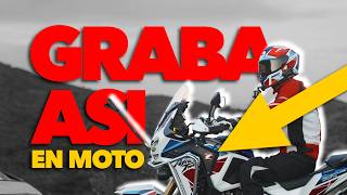 🚀 Como GRABARTE en MOTO como un PRO 🔥  2025 [upl. by Narih]