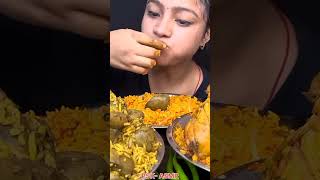 ASMR🔥 FISH BIRYANI  MUTTON BIRYANI  LIVER BIRYANI  EGG BIRYANI WITH RAITA [upl. by Orecic]