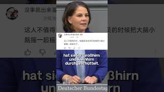 Wie denken die Chinesen über Baerbockbaerbock china [upl. by Elimaj270]