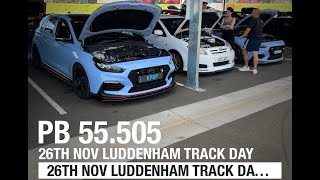 Luddenham Raceway  i30N PB for the Day  26th November 2022 [upl. by Ivan635]