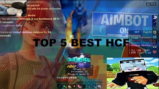 Top 5 MCPE HCF Players Hispanos [upl. by Ruscher721]