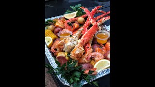 Extra Spicy Louisiana Seafood BoilCookingWithVell [upl. by Anaicilef]