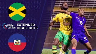 Jamaica vs Haiti Extended Highlights  CONCACAF Nations League  CBS Sports Golazo [upl. by Ognimod]