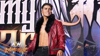 Sammy Guevara comes facetoface with The Don Callis Family  22324 AEW Rampage [upl. by Ayatal]