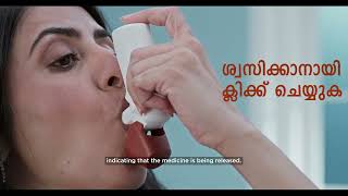 Synchrobreathe Inhaler – DEMO Malayalam [upl. by Laspisa]