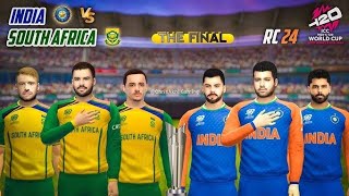 INDIA VS PAKISTANT20 WORLDCUP 2024 MATCH CRICKET 24 GAMEPLAYGuy from Pakistan 53K viewscricketstar [upl. by Schumer533]