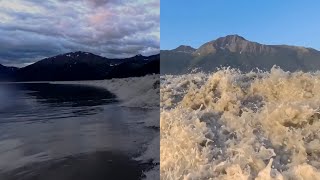 Bore Tide Surfing 2024  Anchorage Alaska [upl. by Bernhard527]