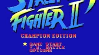 Street Fighter II Champion Edition  PCE  E Honda Theme [upl. by Kersten]