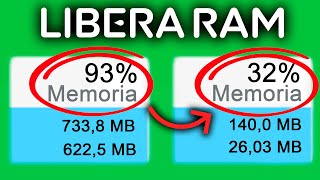 Cómo LIBERAR MEMORIA RAM en un PC con Windows [upl. by Arekahs]