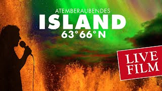 Island 63° 66°N  LiveKino von und mit Stefan Erdmann [upl. by Brice444]