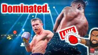 Boxing Fanatico Live Ep64 Canelo dominates Jermell Charlo and wins in UD [upl. by Sirois]