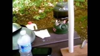 DIY pvc tarp poles for picnic table [upl. by Paquito664]