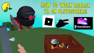 Roblox VR on PlutospherePCVR for your quest Using VD Updated [upl. by Jobie]