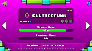 Geometry Dash  ClutterFunk All coins [upl. by Otrevogir]