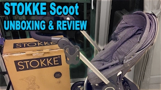 Stokke Scoot Stroller  Unboxing assembly and indepth review  Clueless Dad [upl. by Dlanar]