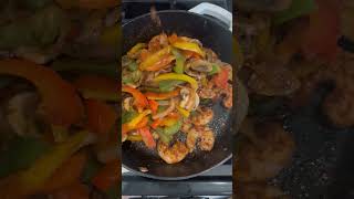 30Minute Shrimp Fajitas Recipe [upl. by Itida]