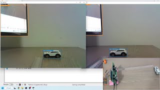 ESP32 stereo camera for object detection recognition and distance estimation [upl. by Odnomyar]