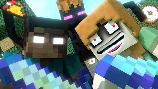 Annoying Villagers 29  Minecraft Animation [upl. by Arlan]