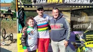 Chry BraMbiX incontra il Campione Olimpico di Bmx Race Joris Daudet a Creazzo [upl. by Airdnal]