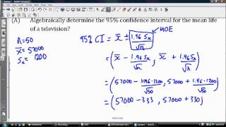 95 Confidence Interval [upl. by Eceinehs]