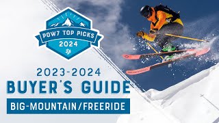 Best BigMountain and Freeride Skis of 20232024  Powder7 Buyers Guide [upl. by Ney]